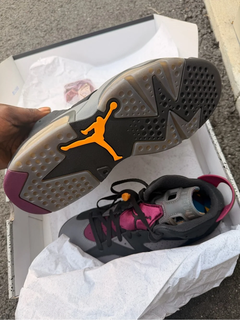 Men’s Bordeaux 6 Jordan’s